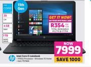 HP Intel Core i3 Notebook