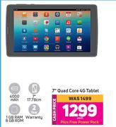 Telefunken 7" (17.78cm) Quad Core 4G Tablet-Each