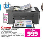 Canon Pixma Everyday All In One Ink Printer TR4540
