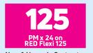 2 x Tecno Pop 2 X Plus Smartphone-On Red Flexi 125 + On Promo 65