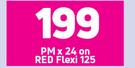Samsung Galaxy A12 Smartphone-On Red Flexi 125