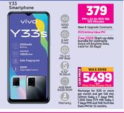 Vivo Y33 Smartphone-On Red 1GB 100 Minutes