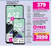 Samsung Galaxy A22 5G Smartphone-Each
