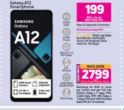 Samsung Galaxy A12 Smartphone-On Red Flexi 125