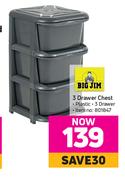 Big Jim 3 Drawer Chest