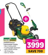 Trim Tech 2400W Electric Lawnmower Combo