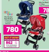 Little One Vito Stroller (Red Or Blue)-Each