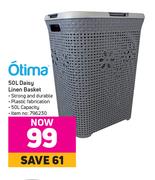 Otima 50L Daisy Linen Basket