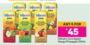 Infacare Juice Apple/ Mango/ Pineapple-For Any 6 x 200ml