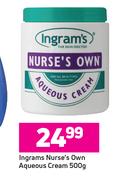 Ingrams Nurse's Own Aqueous Cream-500g 