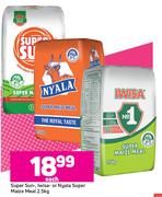 Super Sun, Iwisa Or Nyala Super Maize Meal-2.5kg Each