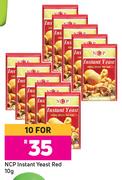 NCP Instant Yeast (Red)-For 10 x 10g