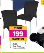 Buddi Cafe Chair-For 2