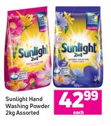 Sunlight Hand Washing Powder Assorted-2Kg Each