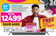 Hisense 65" Premium UHD Smart TV 65A6G 