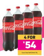 Coca-Cola Soft Drinks-For 4 x 1.5Ltr 