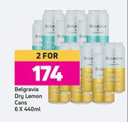 Belgravia Dry Lemon Cans-For 2 x 6 x 440ml 