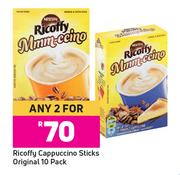 Ricoffy Cappuccino Sticks (Original)-For Any 2 x 10's Pack