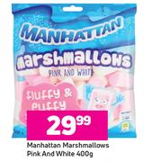 Manhattan Marsmallows Pink & White-400g