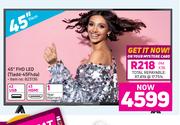 Telefunken 45" FHD LED TV TLEDD-45FHD/A