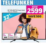 Telefunken 32" HD LED TV TLEDD-32HD