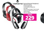 Volkano Impulse Bluetooth Headphone-Each
