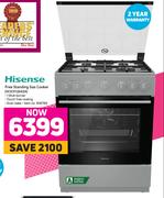 Hisense Free Standing Gas Cooker HC63112AXZA