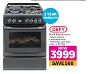 Defy Black Stove DSS612