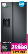 Samsung Gentle Black Fridge RS64R5311B4