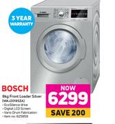 Bosch 8Kg Front Loader Silver WAJ2018SZA