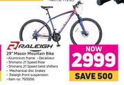 Raleigh 29" Mason Mountain Bike