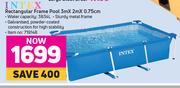 Intex Rectangular Frame Pool 3m x 2m x 0.75m
