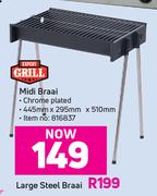 Expert Grill Large Steel Braai