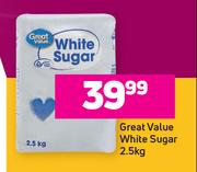 Great Value White Sugar-2.5Kg