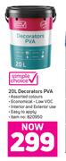 Simple Choice 20L Decorators PVA