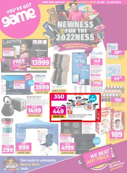 Game : Newness For The 2022Ness (12 January - 25 January 2022), page 1