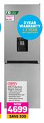 Defy 226L Fridge Satin Metallic DAC449