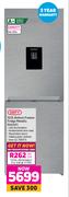Defy 323L Bottom Freezer Fridge Metallic DAC627