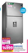 Samsung 499L Top Freezer Fridge Metallic RT50K6531SL.FA