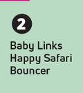 Baby Links Happy Safari Bouncer-Each