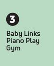 Baby Links Piano Play Gym-Each