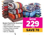 Queen Comforter Assorted-Each