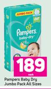 Pampers Baby Dry Jumbo Pack (All Sizes)-Each