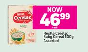 Nestle Cerelac Baby Cereal Assorted-500g Each