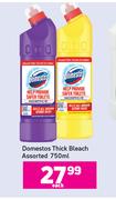 Domestos Thick Bleach Assorted-750ml Each