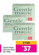 Gentle Magic Skincare Soap Bar-For 3 x 100g
