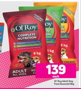 Ol'Roy Adult Dog Food Assorted-8kg Each