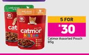 Catmor Assorted Pouch-For 5 x 85g