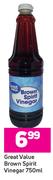 Great Value Brown Spirit Vinegar-750ml