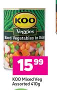 Koo Mixed Veg Assorted-410g 